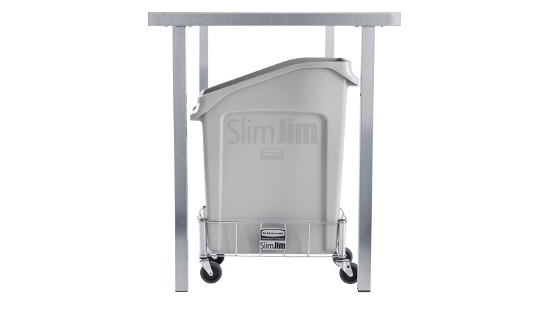 I'm curious! I call the smaller one a Slim Jim and I refer to all gray trash  cans as Brutes. what do you guys call them?! : r/Custodians