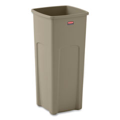 Rubbermaid Untouchable Square Recycling Bin Trash Can