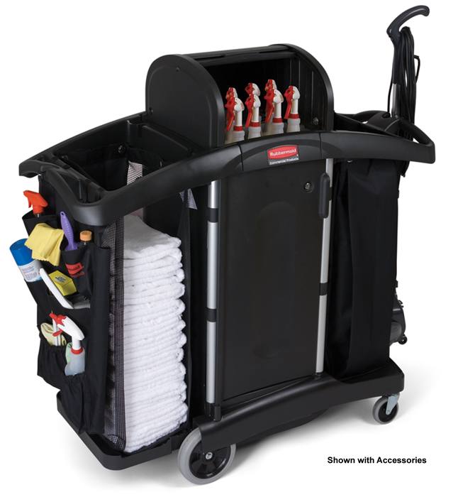 Rubbermaid Commercial High Security Cleaning Cart - The Office Point