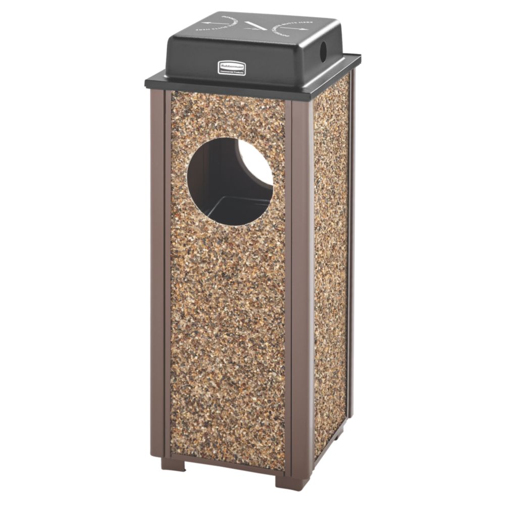 Commercial Trash-Can & Tray Receptacle